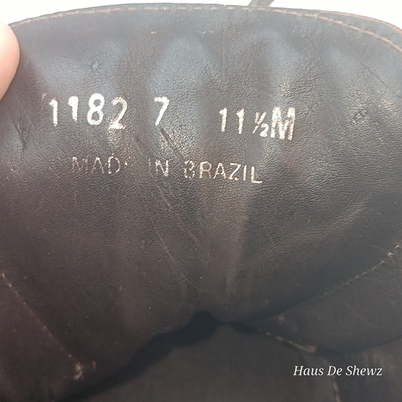 H.S. Trask  Oxford Casual Brown Leather Lace Up Men's Size 11.5 - Picture 11 of 11